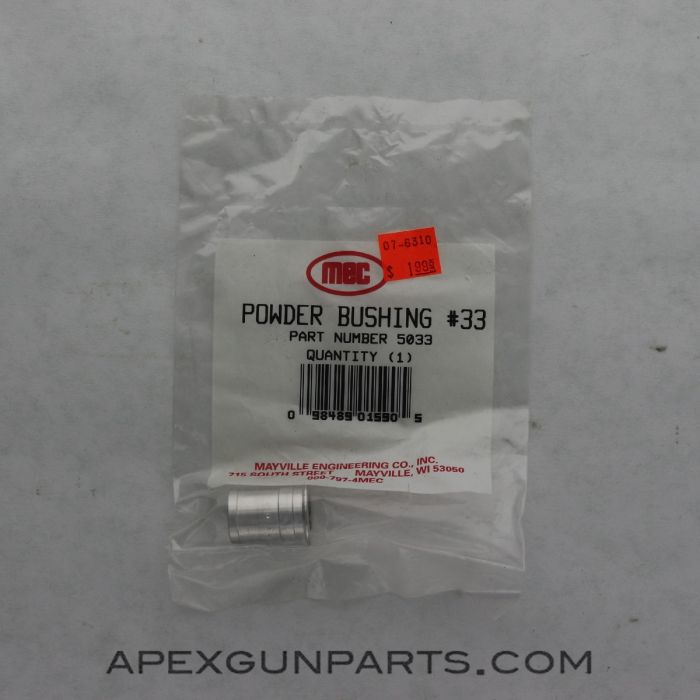 MEC Powder Bushing, #33 *NEW*