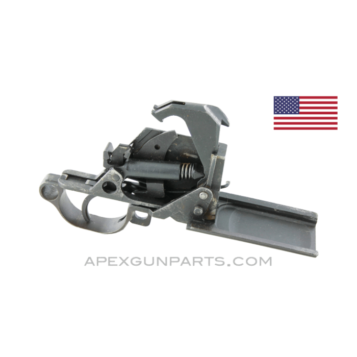 M1 Garand Trigger Assembly, Milled, Clipped Safety, Assorted, *Very Good* 