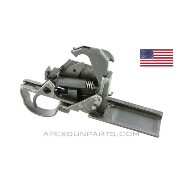 M1 Garand Trigger Assembly, Stamped, Clipped Safety, Assorted, *Very Good* 