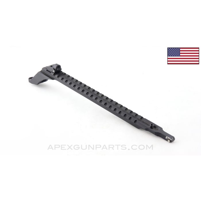 AKM Top Cover Rail, Scratched & Marred Pivot Point, Aluminum, US Made, *Shopworn / As-Is*