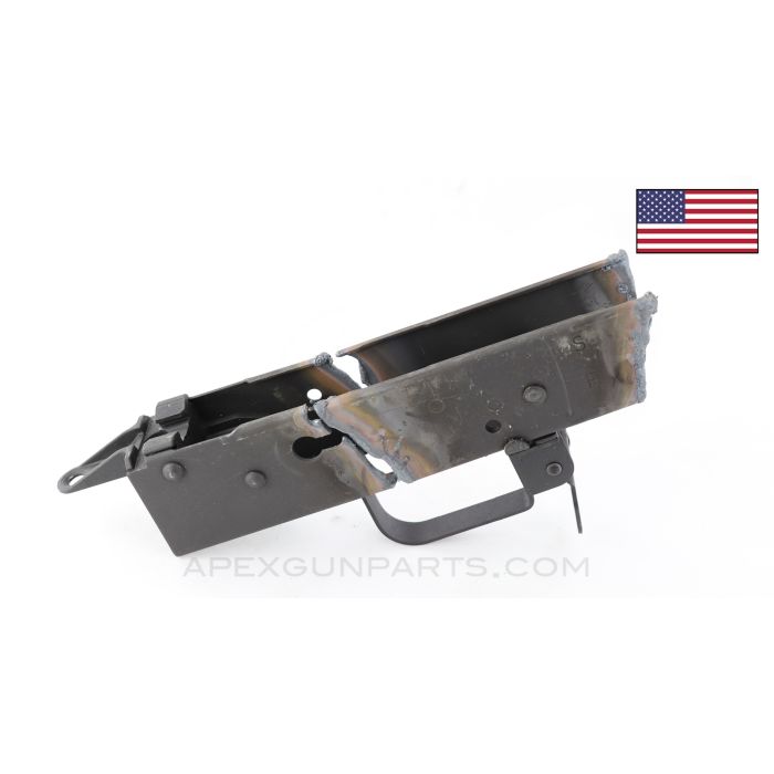 AK Trigger Guard Assembly, w/ Rear Trunnion, Demilled Receiver, US Made *As-Is*