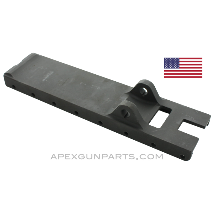 Browning M2 .50 Cal. Bottom Plate, Parkerized Refinished, *Very Good*