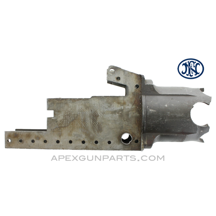 Browning M2 .50 Cal. Trunnion with Barrel Support Section, FN Belgium, *Good* 