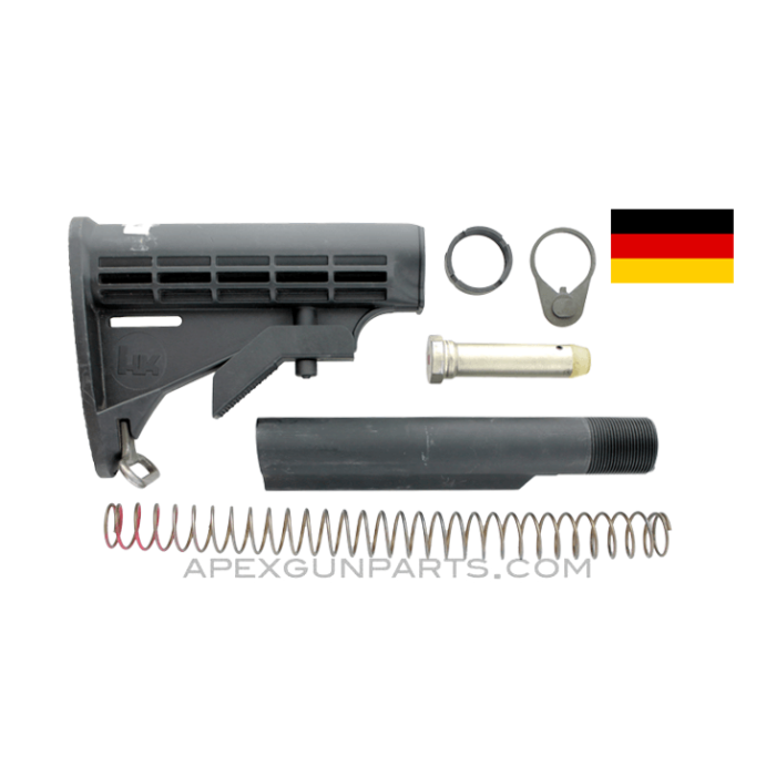 H&K HK416D Buttstock, Buffer & Receiver Extension Assembly, Complete, *Very Good* 
