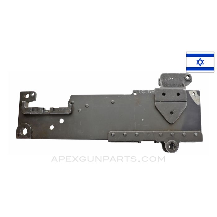 Browning 1919 Left Hand Side Plate (LHSP) w/ Bottom Plate And Sight Base, Israeli 7.62 *Good*
