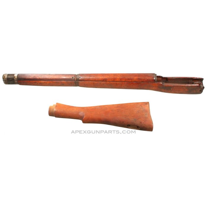 Enfield #4 MK1 Stock Set, Four Pieces, SAVAGE *Very Good*