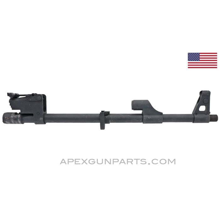 AK Populated Barrel w/Sights, 16.5", Nitrided, US Made 922(r), 7.62x39 *Unused* 
