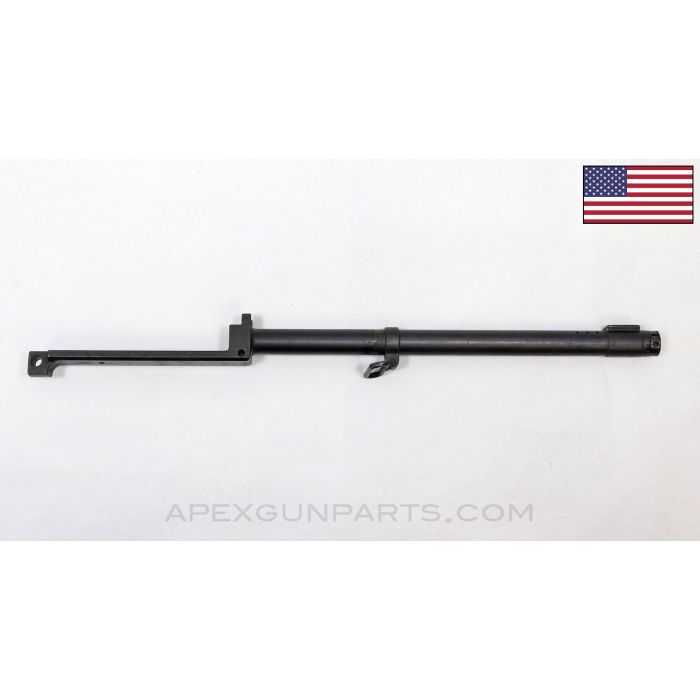 1918A2 BAR Gas Cylinder, w/ WW2 Adjustable Gas Regulator, Colt Marked, Blued *Excellent* 