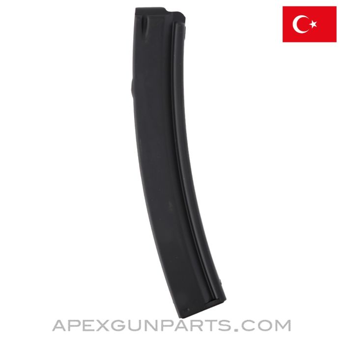 MP5 / AP5 Magazine, 30rd, Steel, 9mm, MKE *NEW*