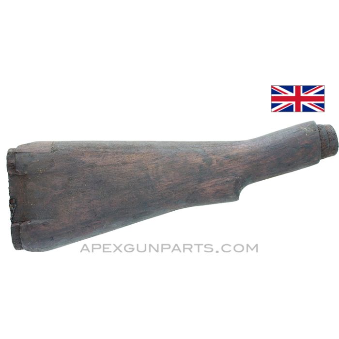 Enfield #5 Jungle Carbine Buttstock, Stripped *Good / Repaired*
