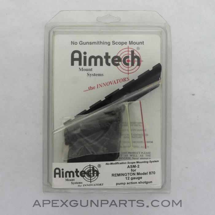 Aimtech Scope Mount, Remington 870, 12 Gauge *NEW*