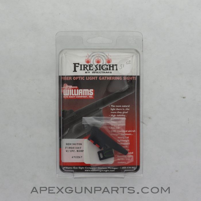 Williams Fire Sights Remington Shotgun Sights, w/ 1pc Ramp *NEW*