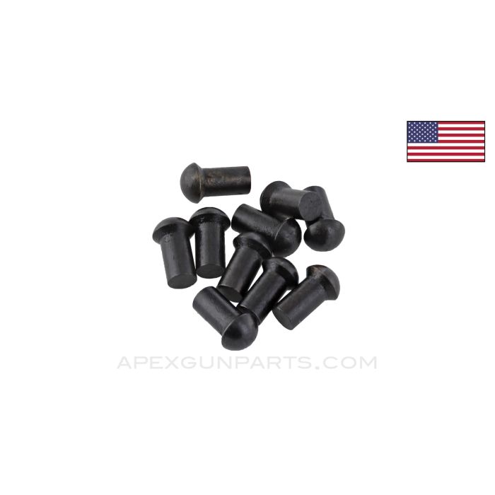 PKM Front Trunnion Rivet Set, U.S. Made *NEW* 