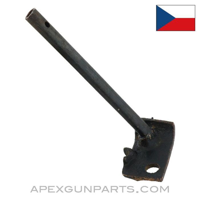 ZB30 Right Bipod Foot, Brass, Missing Detent Spring *Good*