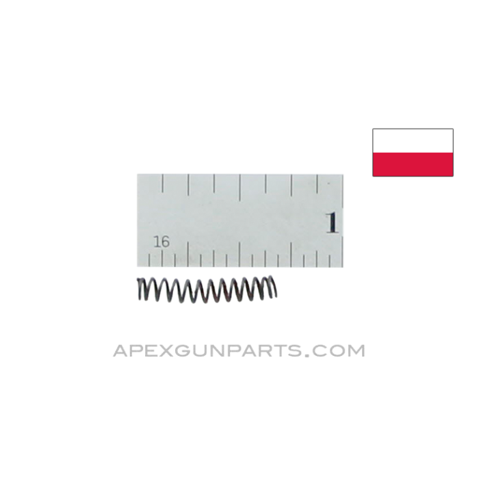Polish RPD Spring, Assembly Pin Detent, *Good* 