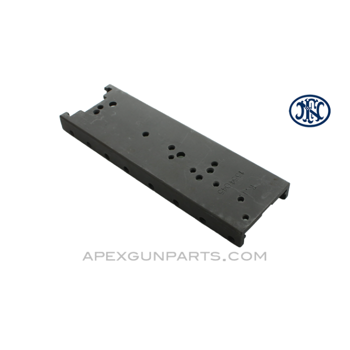 Browning M2 .50 Cal. Top Plate, Parkerized Refinished, Stripped, FN Belgium, *Very Good*