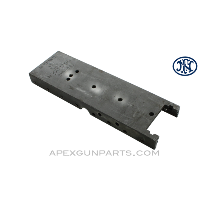 Browning M2 .50 Cal. Top Plate, Stripped, Israeli Marked, FN Belgium, *Good* 