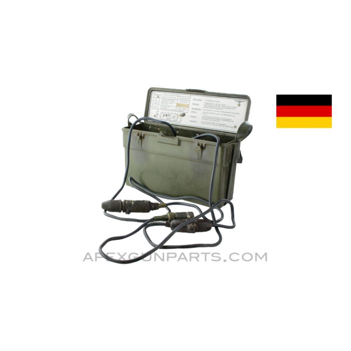 German Battery Box, With Optic Lights, *Good* 