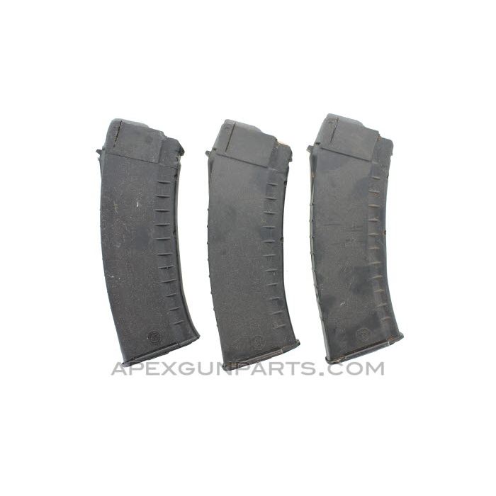 Bulgarian AK-74 30rd Magazine, Polymer, Black, 5.45x39, *Marred & Marked* 