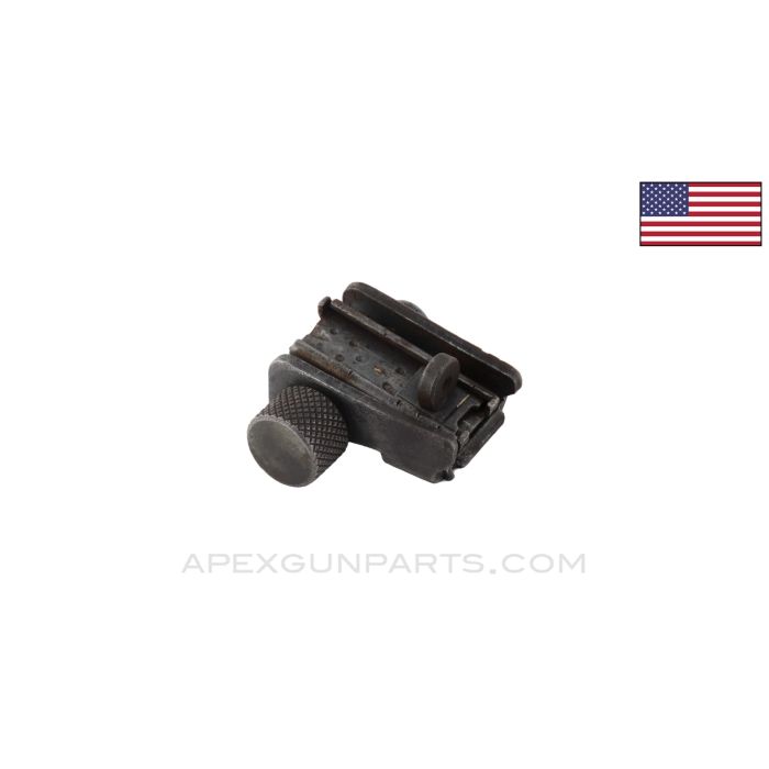 M1 / M2 Carbine Rear Sight, Stamped *Good* 