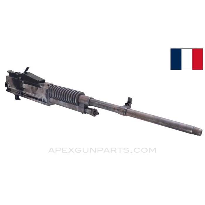 Hotchkiss M1929 / Mle 1930 Heavy Machine Gun Display Receiver w/ 13.2MM Barrel, Right Side Charge Handle, No Spade Grips, No Flash Hider 