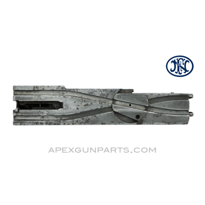 Browning M2 .50 Cal. Bolt With Round Selector Switch, NO Cocking Lever or Extractor, FN Belgium, *Good* 