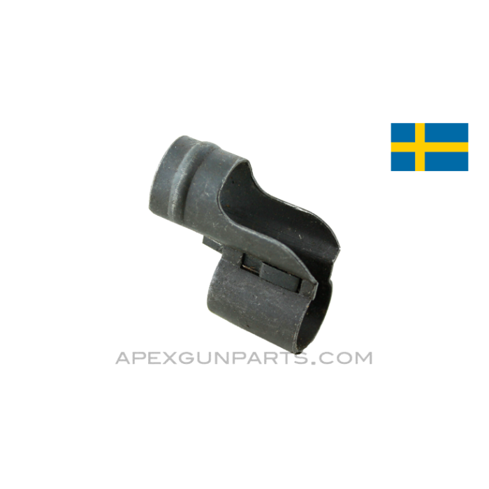 Swedish Mauser Front Sight Hood, With Lock Spring, 6.5x55 *Good* 