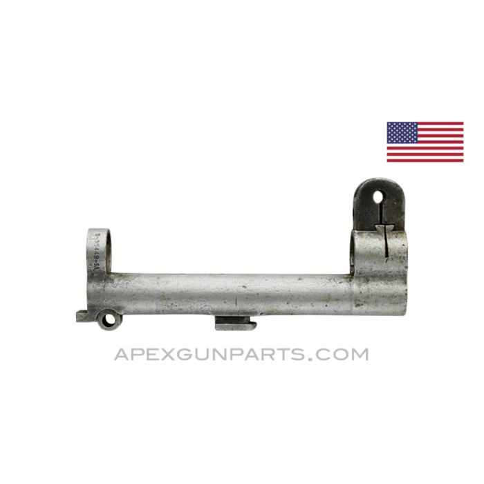 M1 Garand Gas Cylinder, Narrow Base, D-35449-SA Marked, w/Cut, Gauge Test Fail, USGI *Good* 