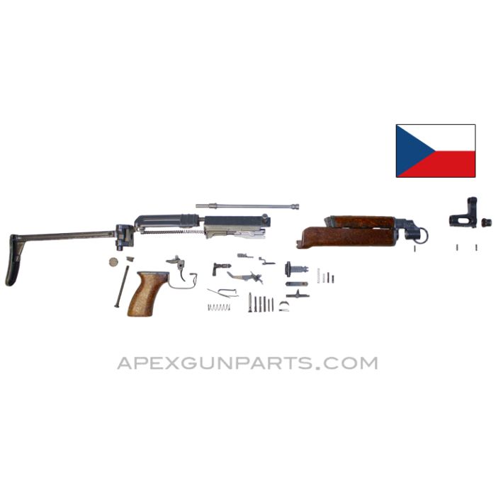 Czech VZ-58-V Side Folder Parts Kit, Factory Finish, 7.62x39 *Very Good*