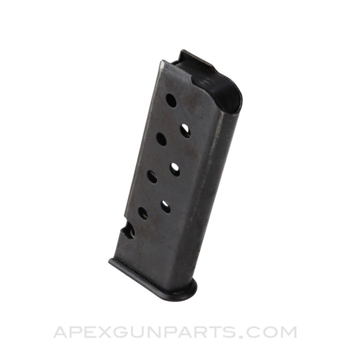 Beretta 950B Magazine, 8rd, w/ Indicator Holes On Side, .25 ACP *Good*