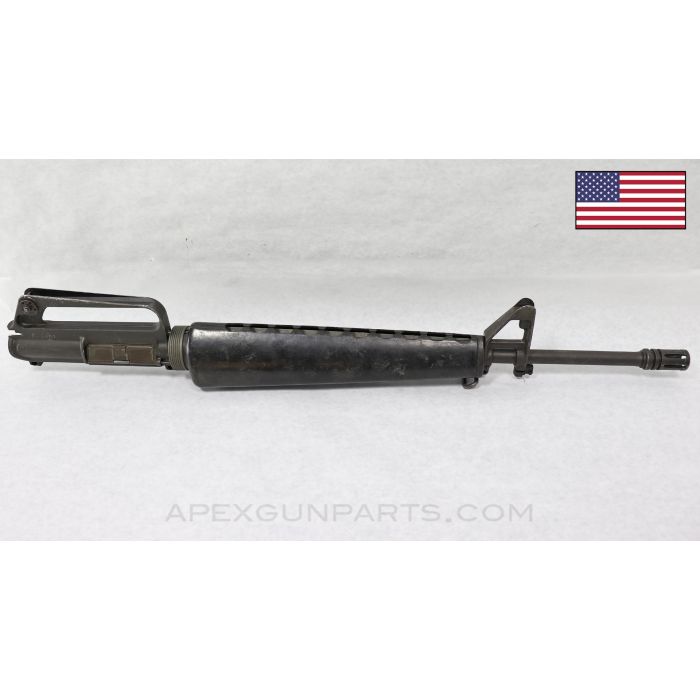 Colt 604 M16 Upper Assembly, 20" Pencil Barrel, Triangle Handguards, 5.56 NATO *Good*