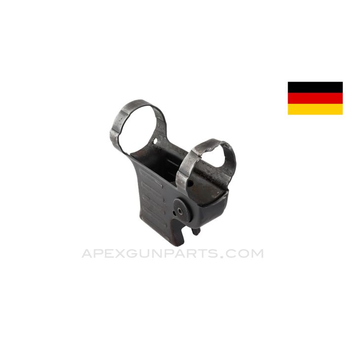 MP-40 Magazine Housing w/ Magazine Release Button, One Mount Ring Heavily Marred *Good*