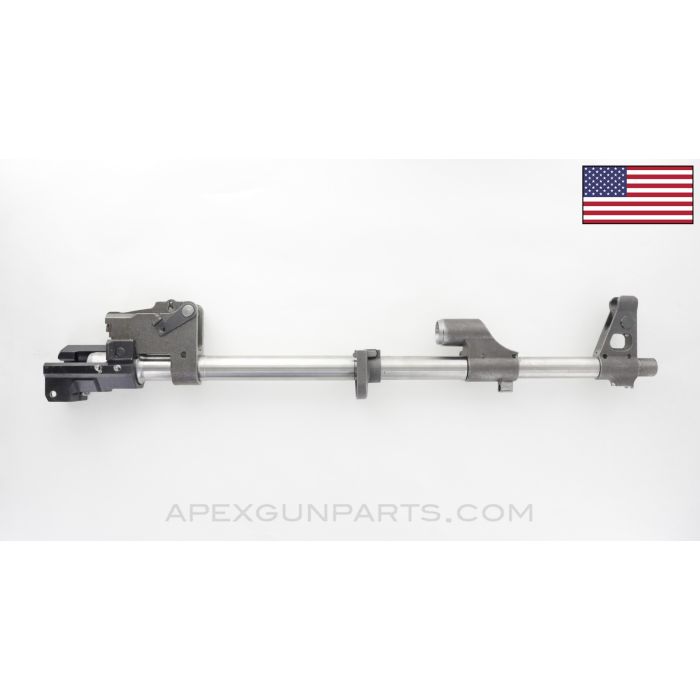 BFT47 AK Populated Barrel, w/ Trunnion & Bullet Guide, 16", In The White, US 922(r) Compliant, 7.62x39 *Good*
