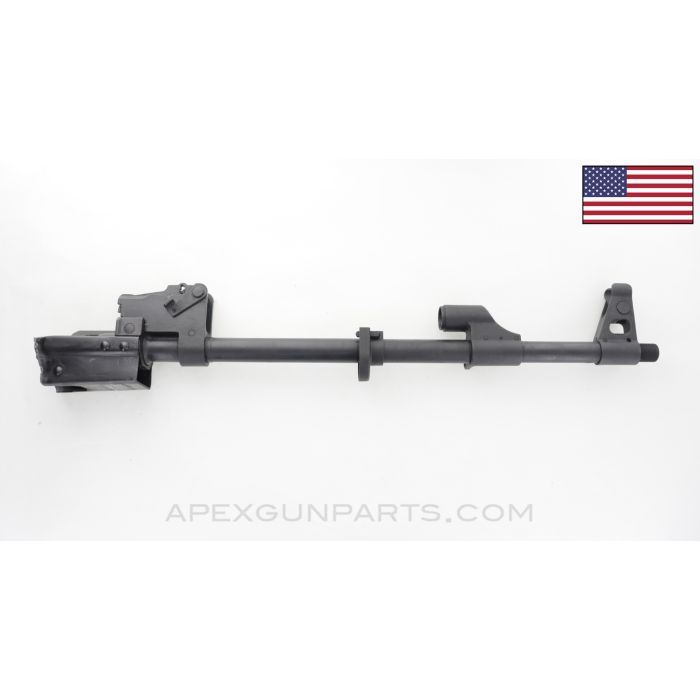 BFT47 AK Populated Barrel, w/ Trunnion & Bullet Guide, No Bayonet Lug, 16", Phosphate, US 922(r) Compliant, 7.62x39 *Good*