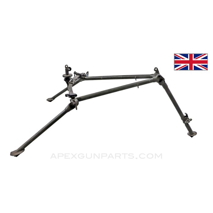 BREN MK2 Tripod, Complete w/ Adjustable Front Leg, 1942 Dated, Green *Very Good* 