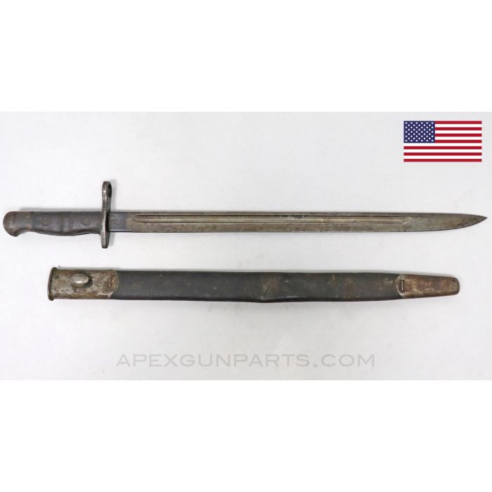 Remington Bayonet & Scabbard, Pattern 1913, for British Enfield P14 *Good* 