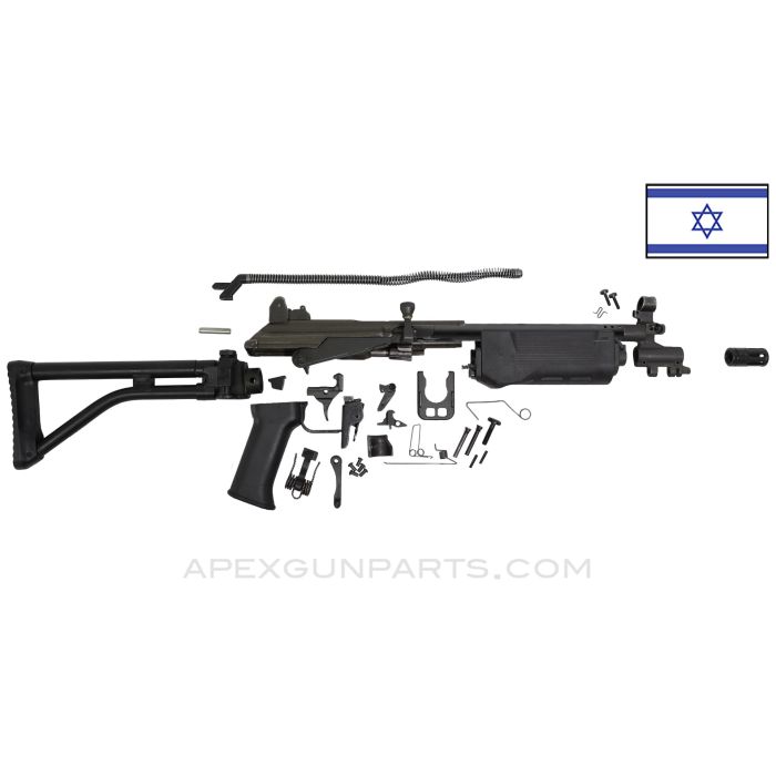 Galil ARM Parts Kit, Side Folder w/US Polymer AR Handguard, Trigger Guard Rivets, .223 / 5.56