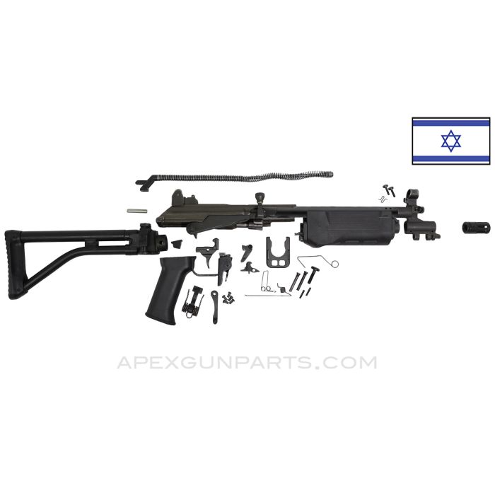 Galil ARM Parts Kit, Side Folder w/US Polymer AR Handguard, Trigger Guard Rivets, NO Bullet Guide .223 / 5.56