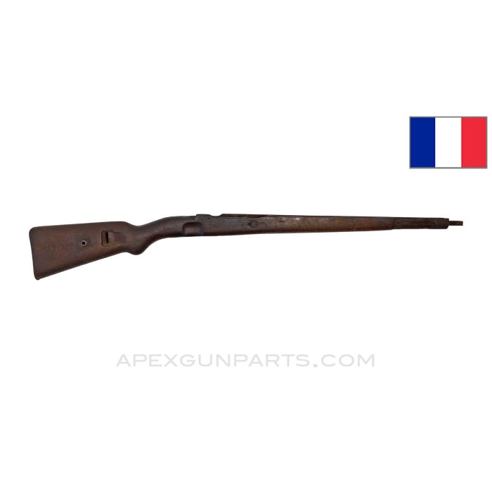French K98k Mauser Stock, 38", Wood, *Fair*