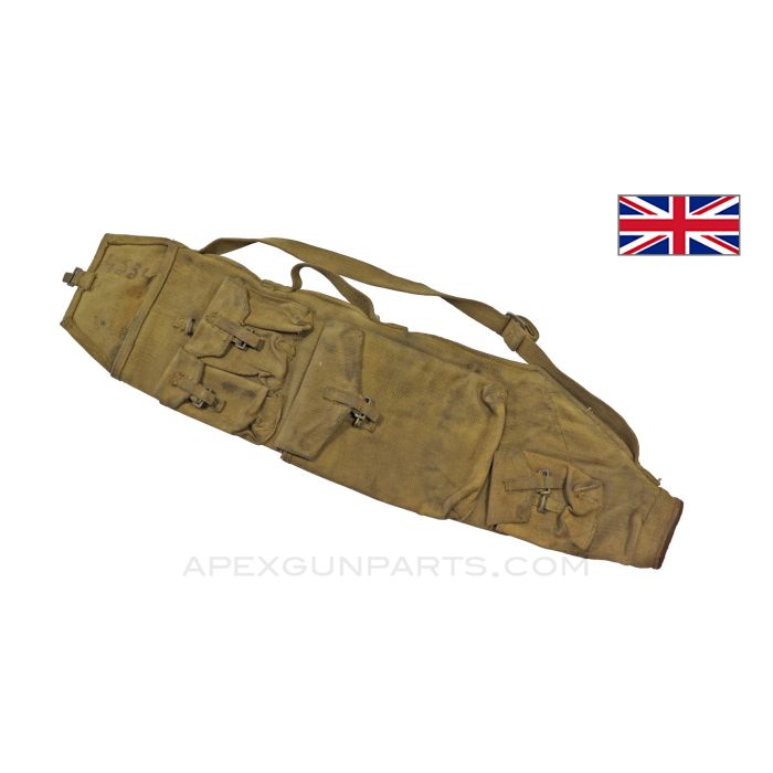 BREN Gun Barrel & Spares Carrier, 26", Canvas, *Good* 