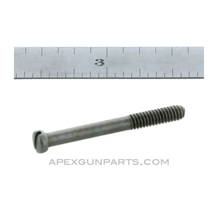 Taurus Revolver Grip Screw, 29mm Long, Nickel, *NOS* 