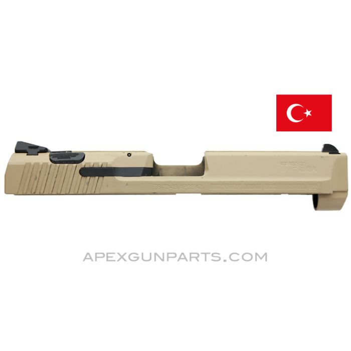 Canik TP9 SA Pistol Slide, 9x19, Desert Tan, Complete, *Very Good* 