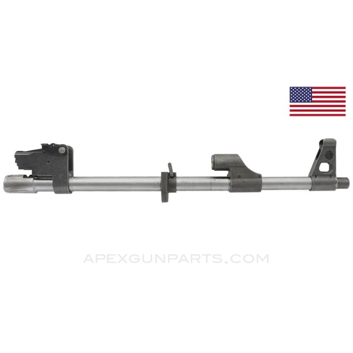 AK-47 Populated Barrel Assembly, 16", 1960 Milled Profile, In the White or Nitrided, US Made 922(r) Compliant , 7.62X39 *Unused*