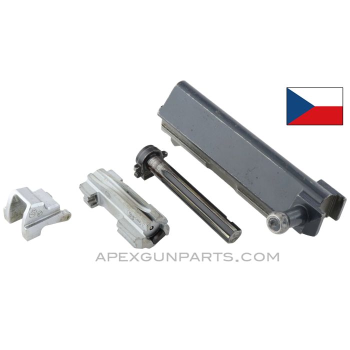 Czech VZ-58 Bolt Assembly, With Carrier & Striker, Original Finish *Good* 