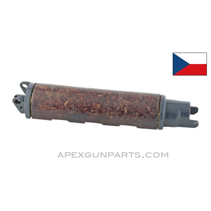 VZ-58 Upper Handguard Assembly, Resin-Impregnated Wood Chip Construction, w/ Metal Liner, No Pin, Czech *Very Good* 
