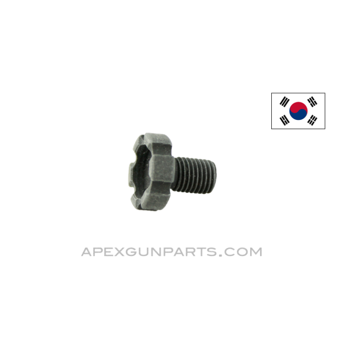 Daewoo Rifle Rear Sight Elevation Screw, Parkerized Refinished, *Very Good* 