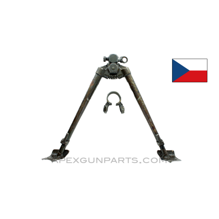 ZB30 Adjustable Bipod Assembly with Barrel Band Mount, *Good* 