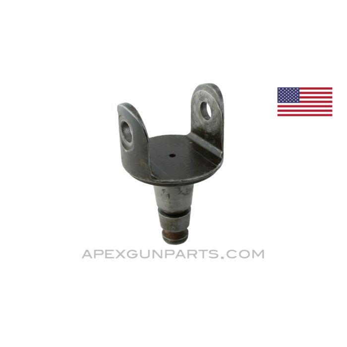 Pintle For M2 & M3 Tripod, Stripped, Fits .30 & .50 Cal. Guns, 2 Ring 1917 Style with 2-Step Base *Very Good* 