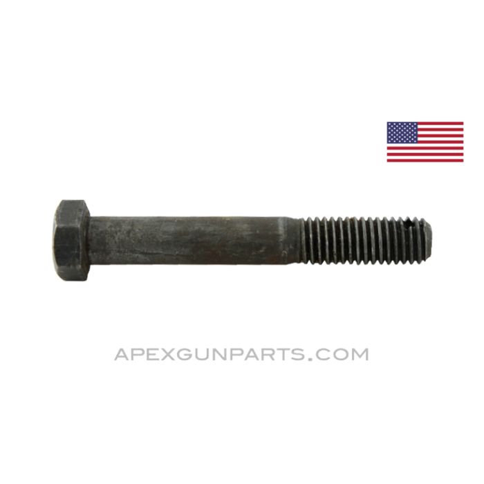 T&E Pintle Bolt, Stripped, Fits M2 Tripod, 1919 Browning .30 *Good* 