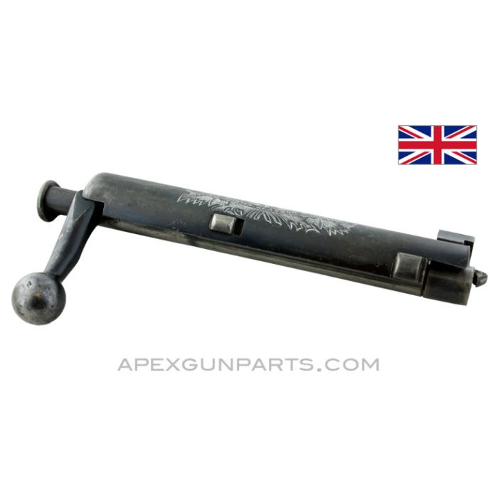 Lee-Metford MK2 Bolt Assembly, Marked Alex Martin, .303BR *Good* 